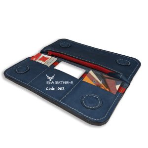 کیف پول کتی مردانه چرم طبیعی| کد L-A-1002