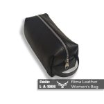 کیف لوازم آرایشی زنانه چرم طبیعی | کد L-A-1006