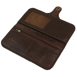 کیف پول چرمی مردانه چرم طبیعی | کد L-A-1008