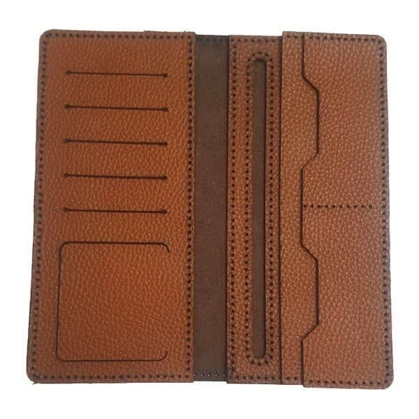 پک نیمهآماده کیف پول کتی مردانه چرم طبیعی | کد P-R-1009